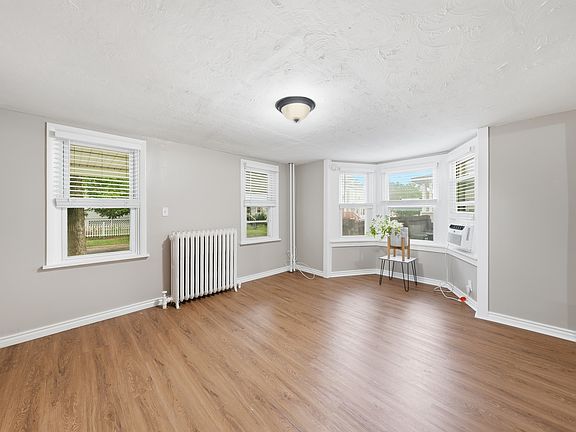 View of Entire Living Room Facing Front of Home