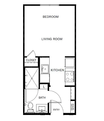 Floor plan E1 - SMART