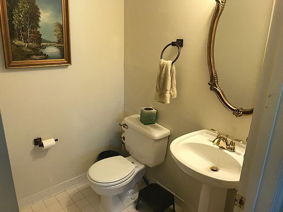 Half Bath on the 1st floor , attached to the office/den