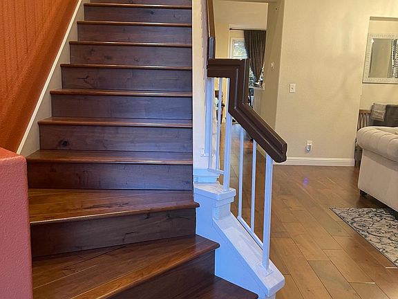 Stairs from living room