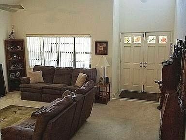 Entry to living room