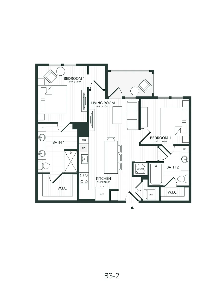 Floor plan B32