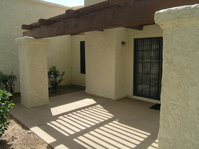 Covered patio