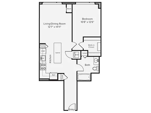 Floor plan A1-814