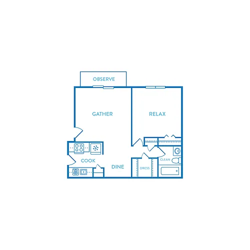 Floor plan Melrose