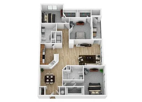 Floor plan Elderberry - Renovated