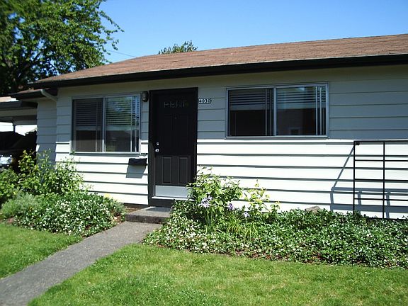Front with native landscaping