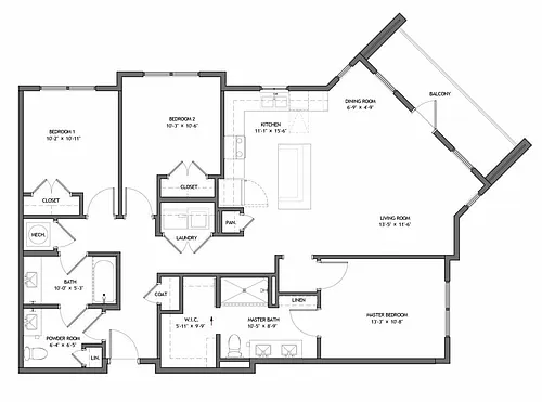 Floor plan The Cypress