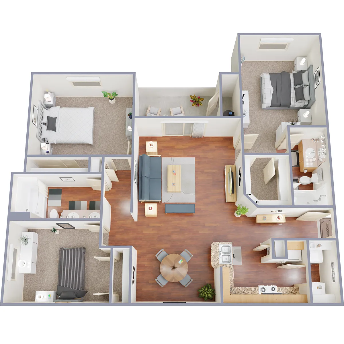 Floor plan C1