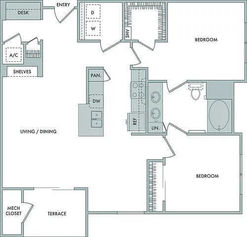 Floor plan H