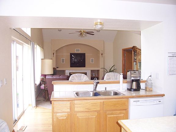 Through Kitchen to Family Room