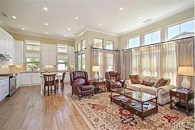 Open Floor plan of living space
