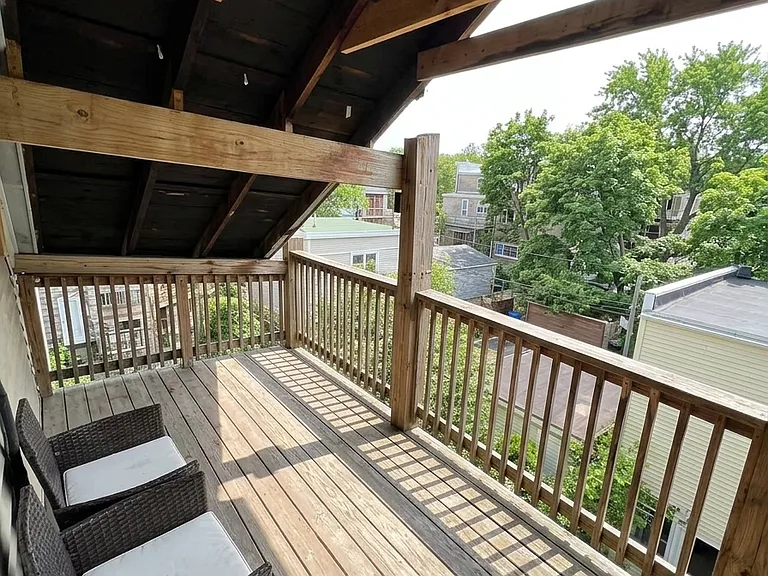 8' x 12' private deck