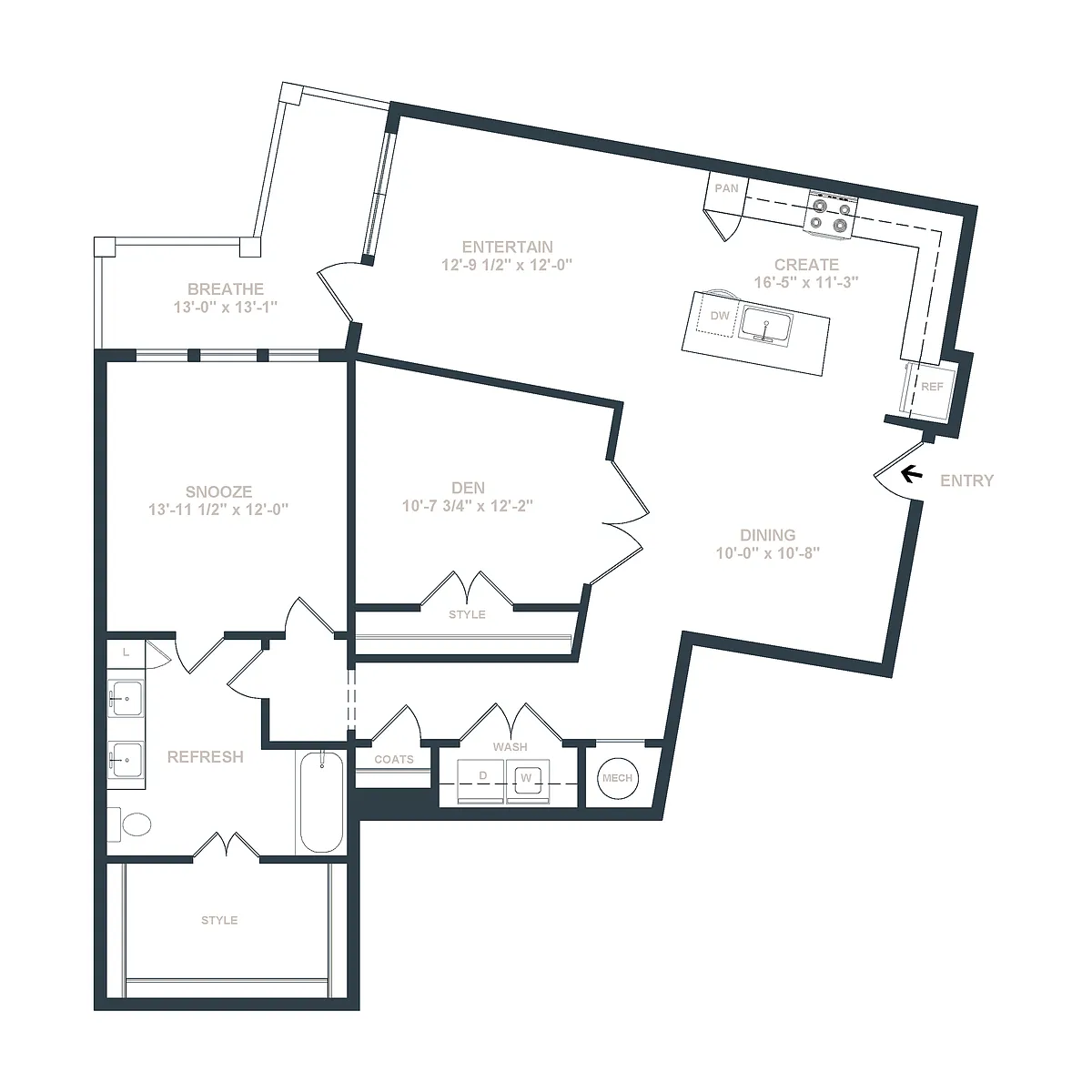 Floor plan A7