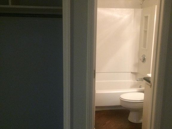 Bathroom and storage closet