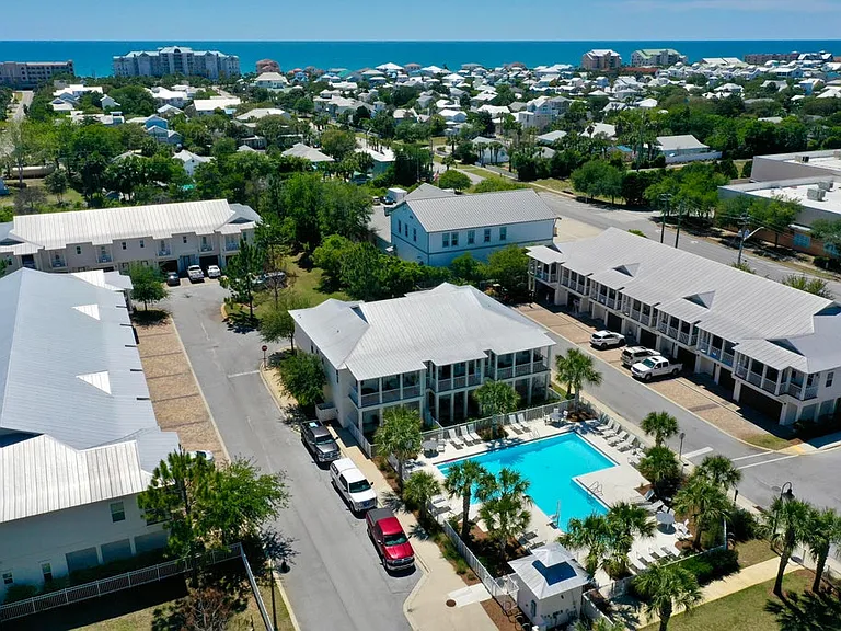Our private community and pool area