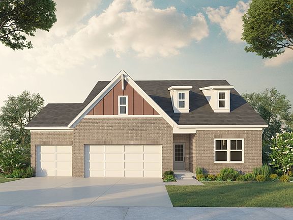 Farmhouse Facade 3 Car