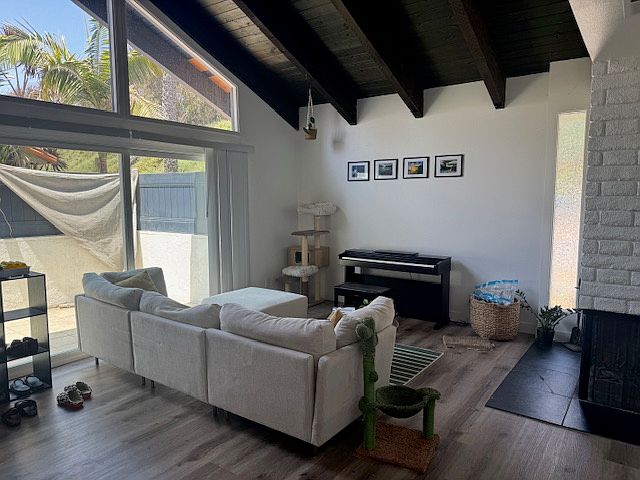 living room patio doors to patio