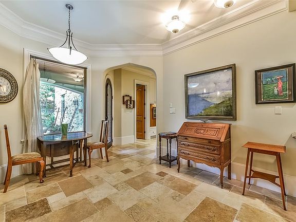 Another perspective of the incredible kitchen showing the breakfast room which accesses the back patio.