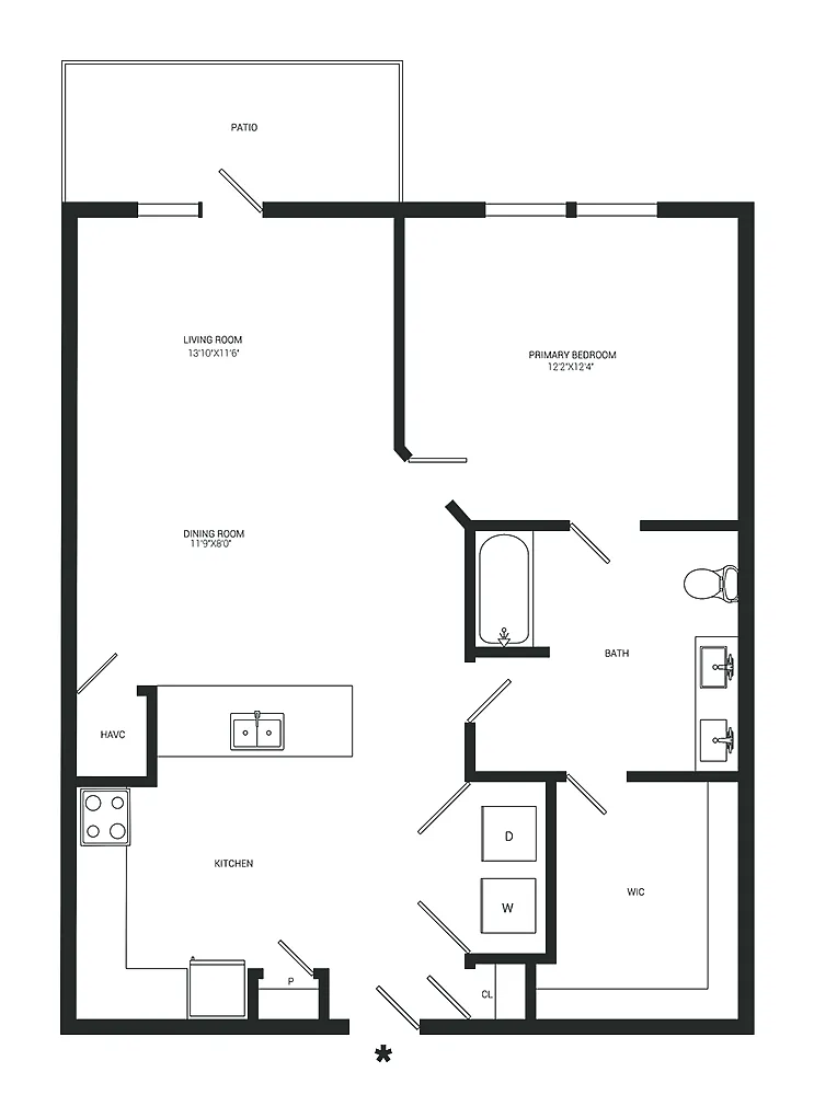 Floor plan A4