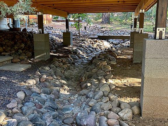 Dry creek bed