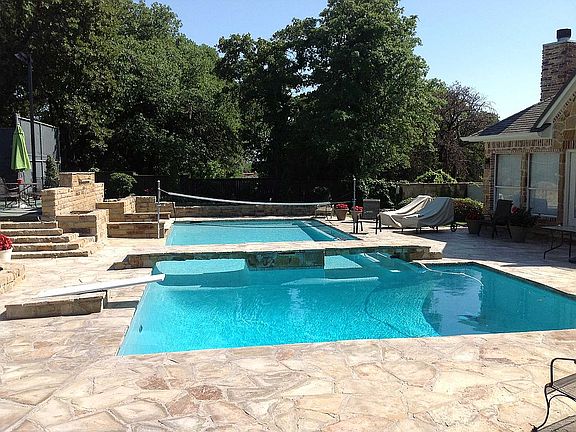 Redesigned Waterfall Pool