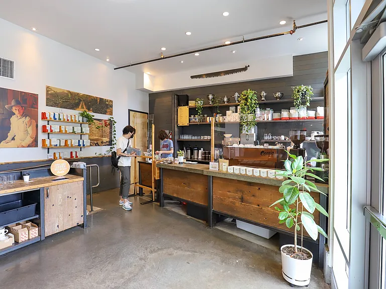 Coffee Shop in Building