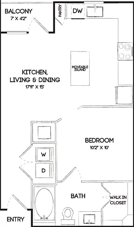 A1 Studio Floor Plan A1 Studio Floor Plan