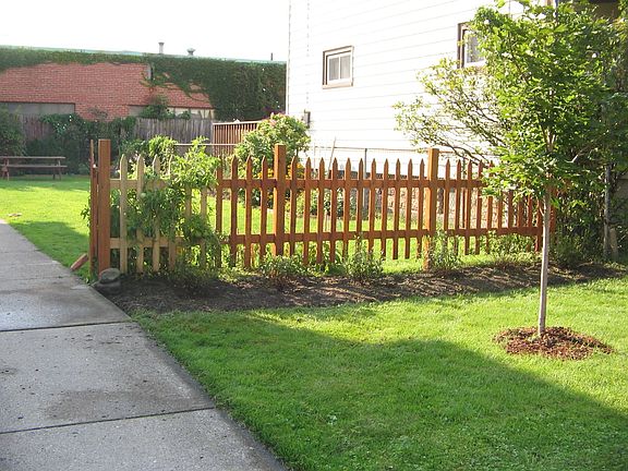 Front fence