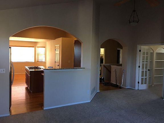 Open concept with study off of living area