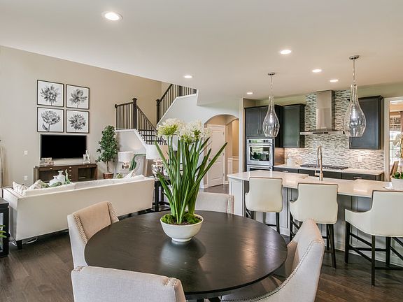 Cafe Breakfast Area Open to Kitchen