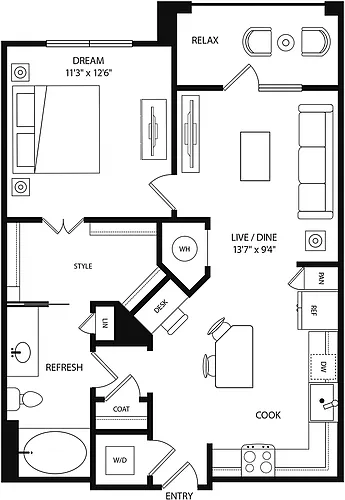 Floor plan A2