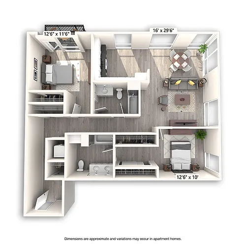 Floor plan Washington