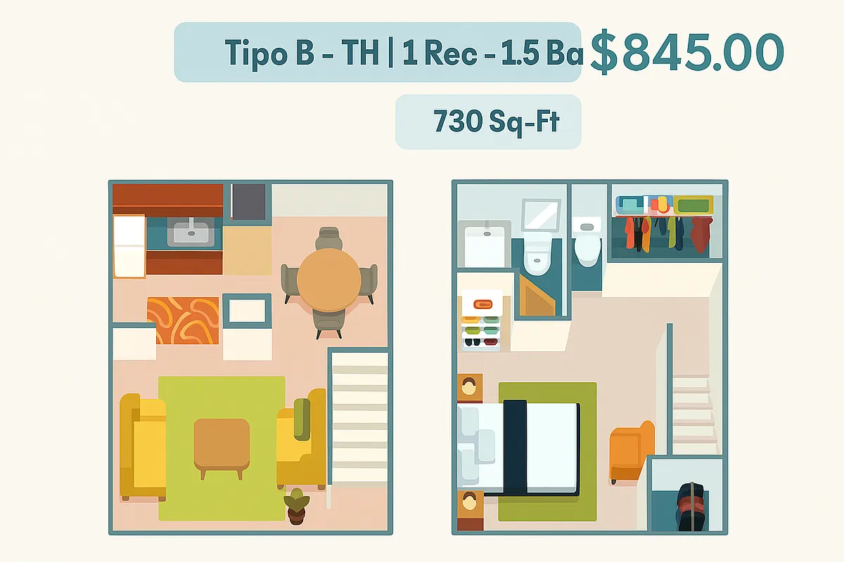 Floor plan B-TH