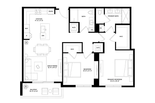 Floor plan B2