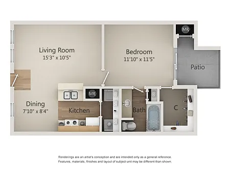 Floor plan A1