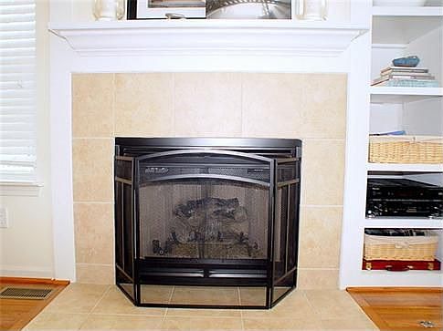 Gas Fireplace in Great Room