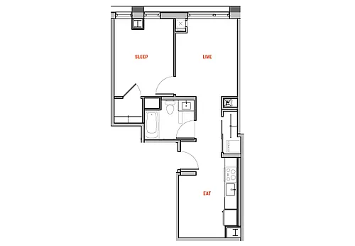 Floor plan E