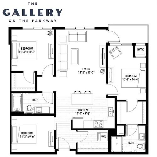 Floor plan The Flight