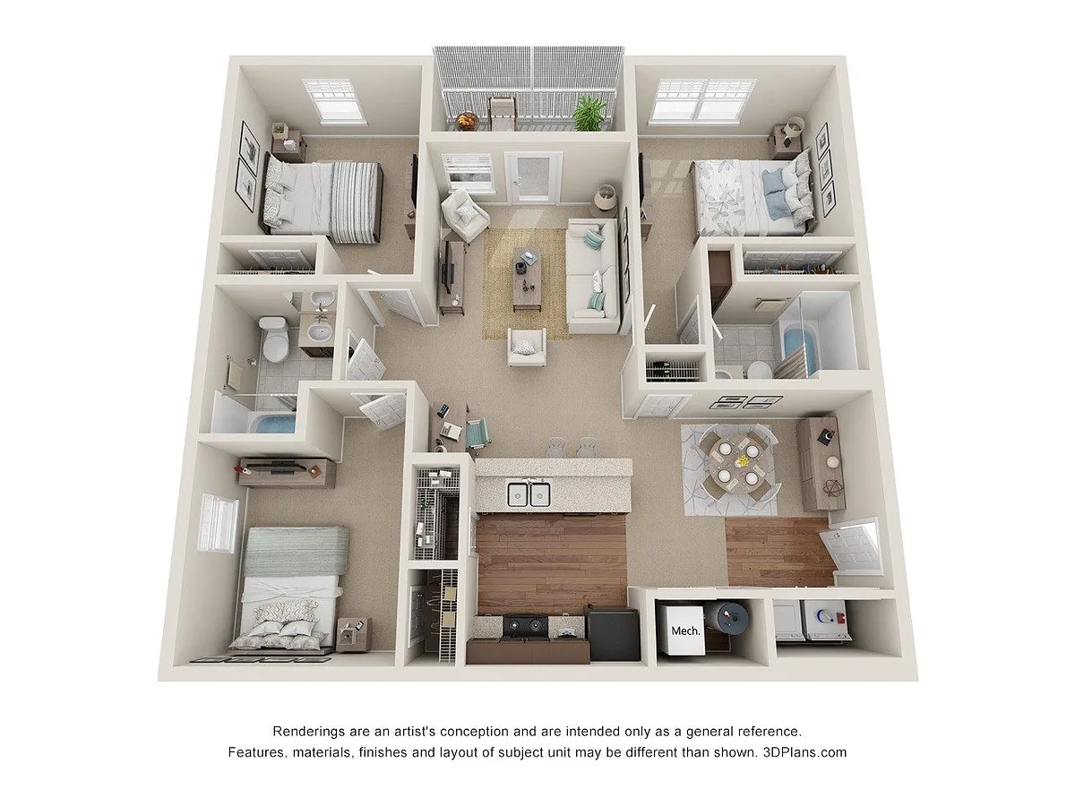 Floor plan C1