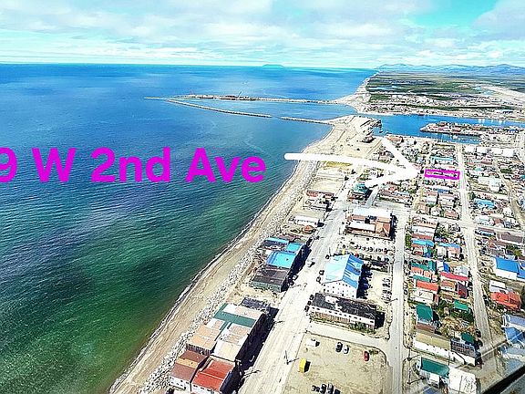 509 W 2nd Ave aerial view