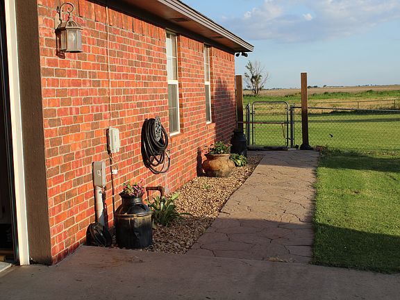 Walkway from garage