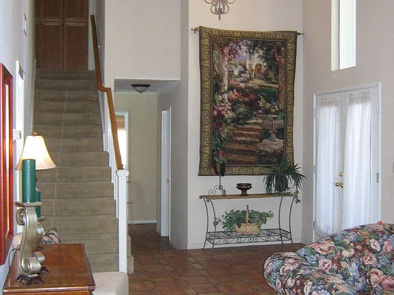 Stairway to 2nd floor.