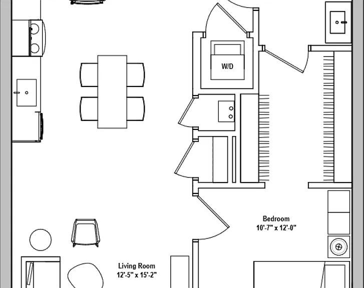 A1-SA floor plan 500 Ocean