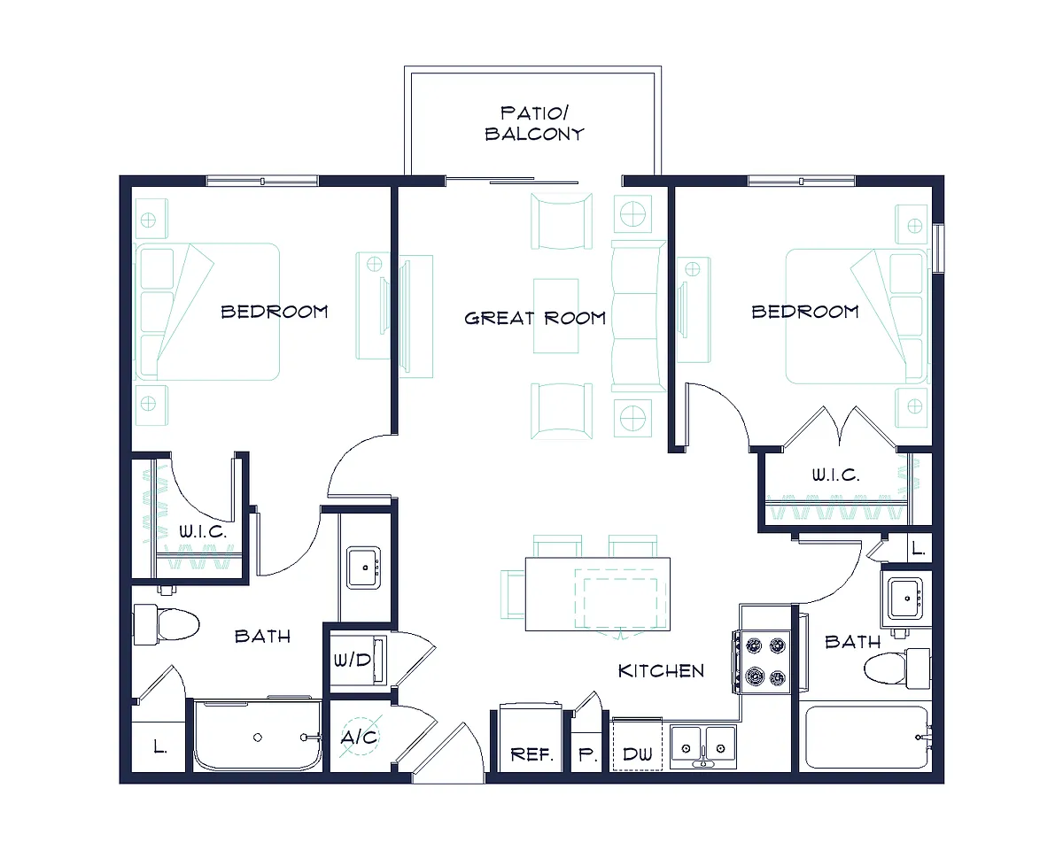 Floor plan C1