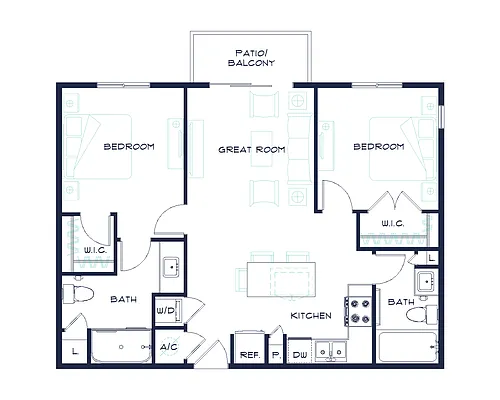 Floor plan C1