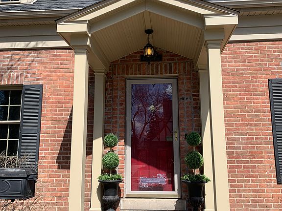 Covered front porch