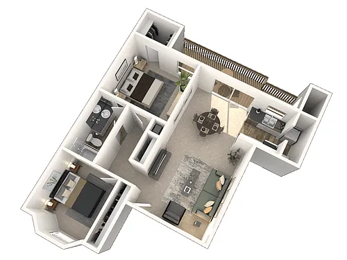 Floor plan 2AR