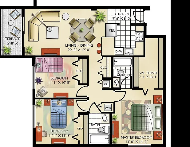 The Suites, Cayman | 3 Bedroom, 2 Bath The Suites, Cayman | 3 Bedroom, 2 Bath