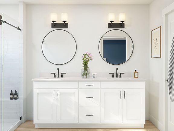 Farmhouse Look primary bath